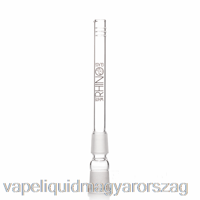 Fehér Orrszarvú 19/19 üveg Alsószár 5,5 Hüvelykes Vape E Cigi